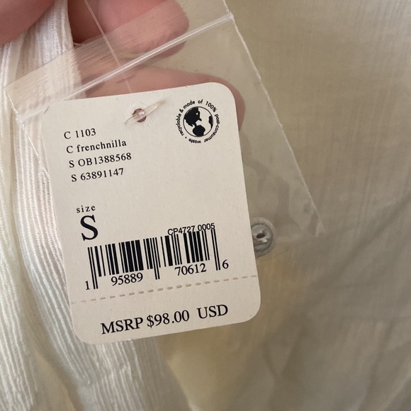 NWT Free People Daia Long Sleeve Top - Picture 4 of 4